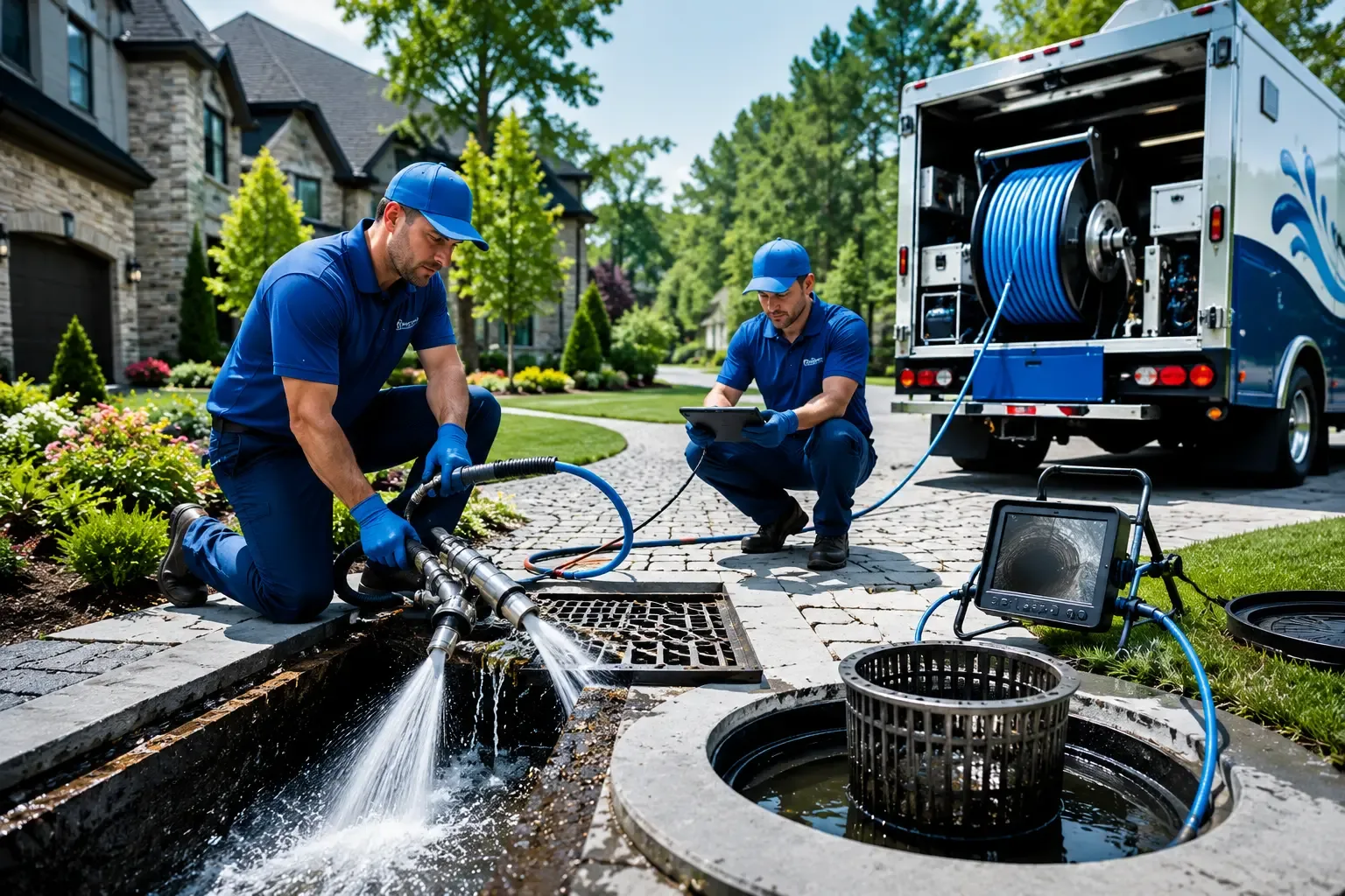 Local outdoor drain cleaning professionals in Flat Top, WV